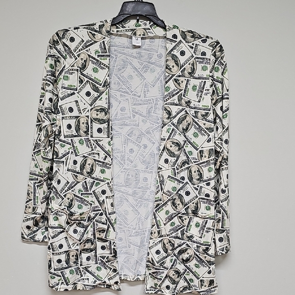 Jackets & Blazers - Money Print Cardigan Medium